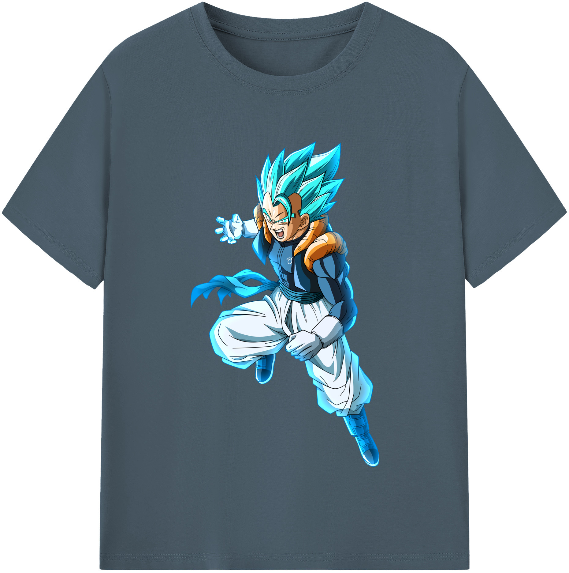 （画像用） ドラゴンボール ベジータ四世（Bejīta Yonsei）DRAGON BALL Vegeta IV 綿100％半袖Tシャツ（フロントプリント）